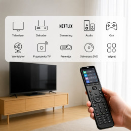 Pilot uniwersalny Podczerwień Bluetooth aplikacja SofaBaton U3